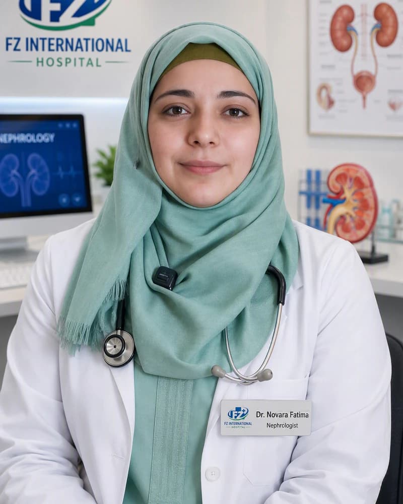 Dr. Novara Fatima, Nephrology at FZ International Hospital